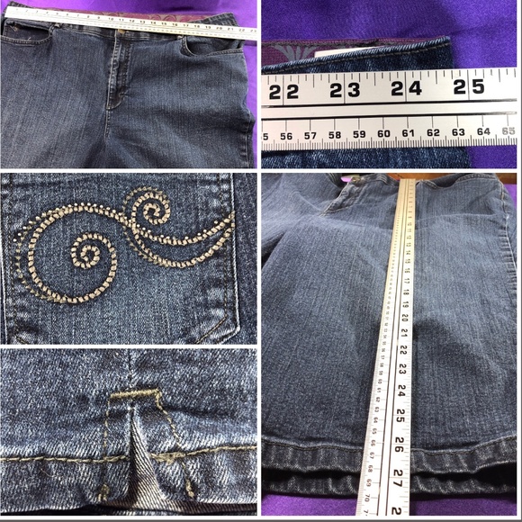 👖👖Gloria Vanderbilt Signature Denim Capri 👖👖 - Picture 4 of 8